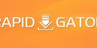 Rapidgator logo oranges logo von Rapidgator