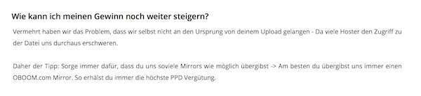 Zusammenhang von Oboom und Smoozed