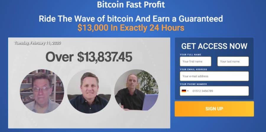 Bitcoin Fast Profit Opiniões